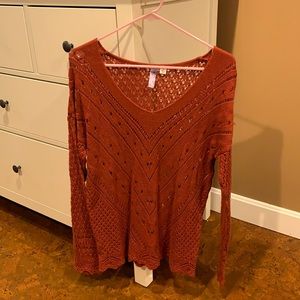 Size small, light sweater from Francesca’s